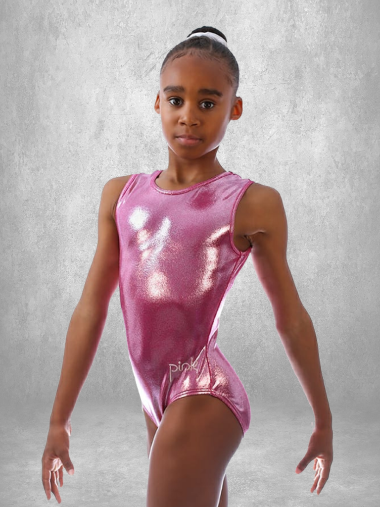 rose pink leotard