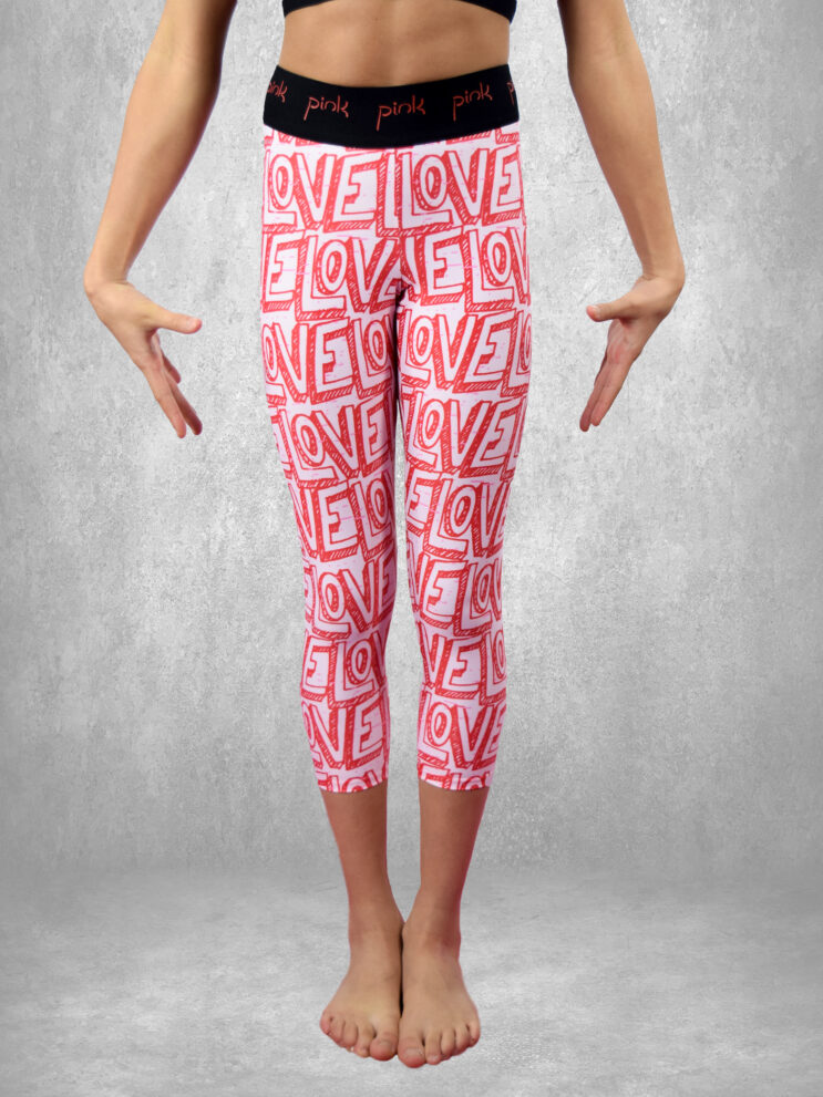 Valentine Leggings - Pink Leisurewear