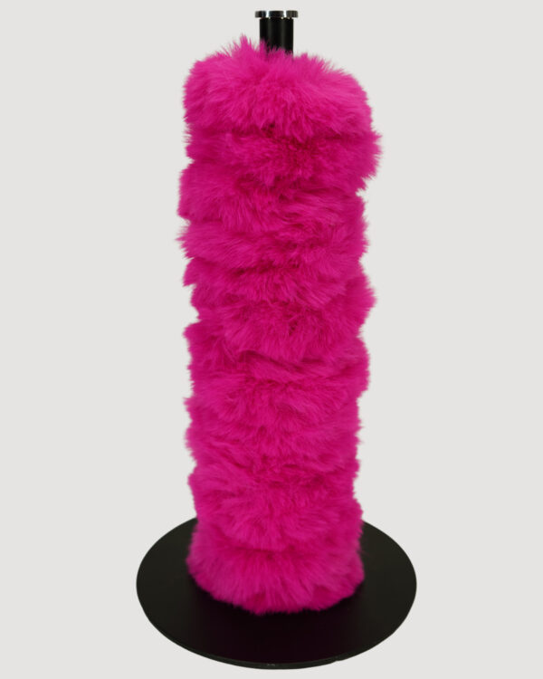 Fluffy Scrunchie - Hot Pink