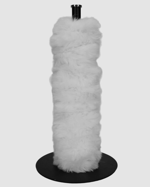 Fluffy Scrunchie - White